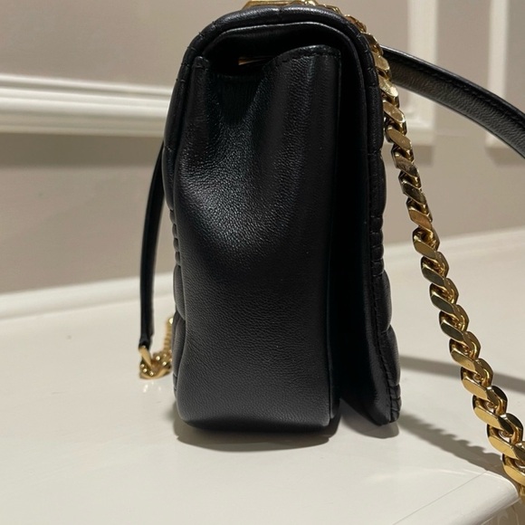 Burberry Black Quilted Leather Lola Shoulder Bag - Picture 6 of 6